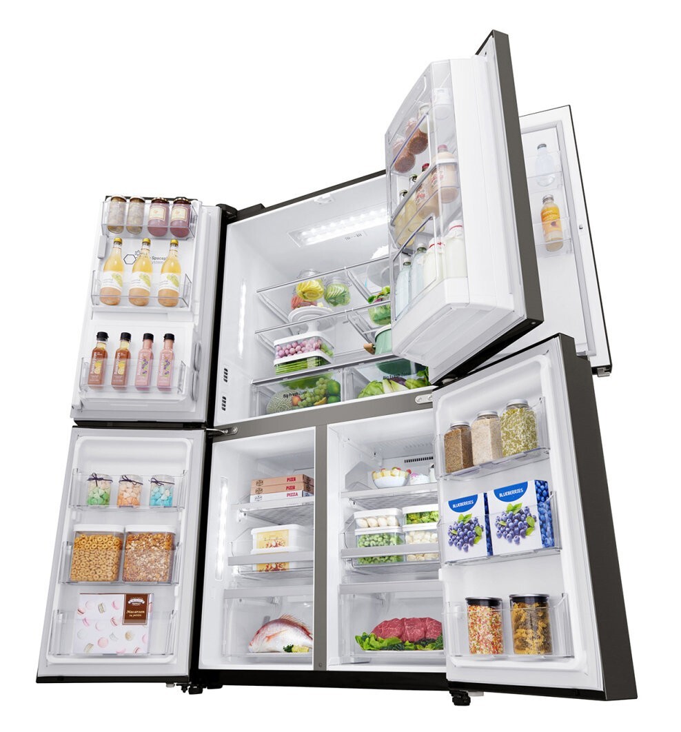 BIG PROMO LG GFD708BSL 708 LT French Door Black Fridge Led Smart ThinQ