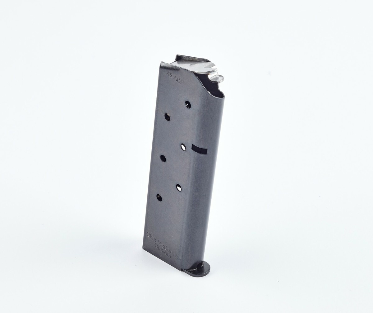 Chip McCormick 1911 Classic Mag for 45 ACP, 7 Round, Blued