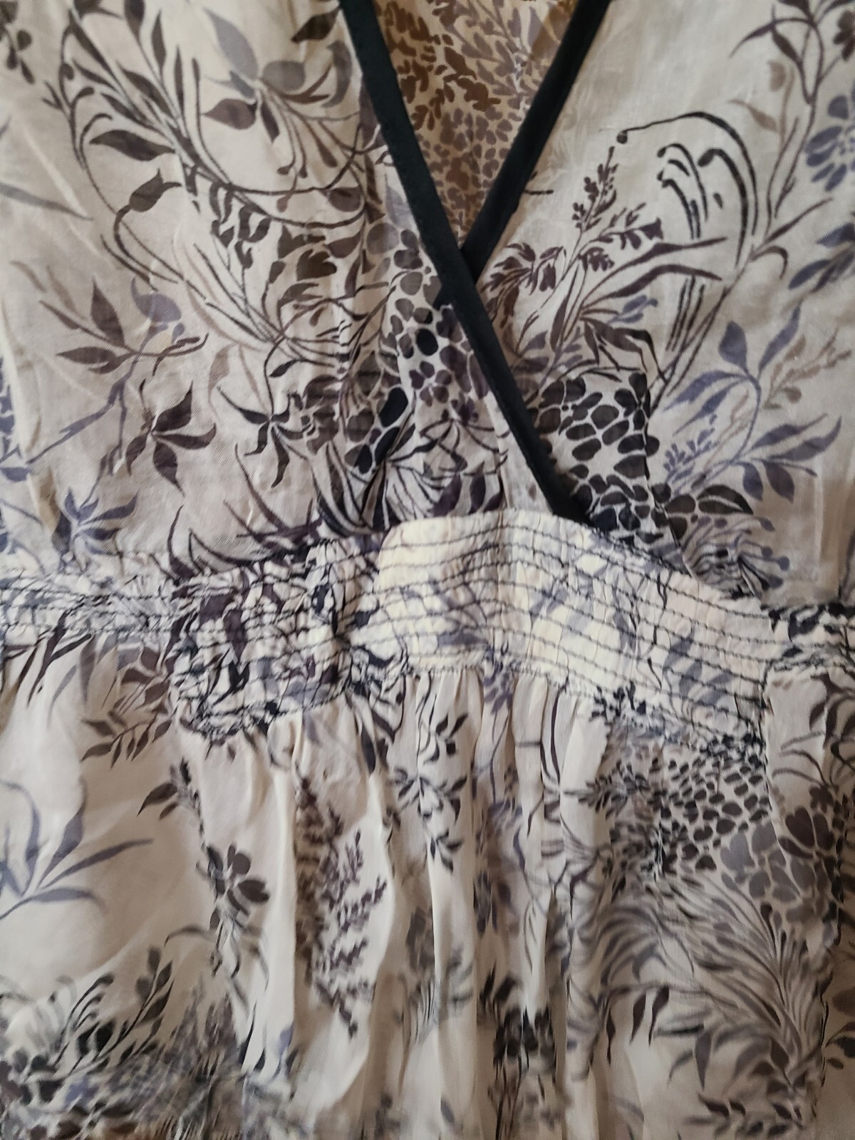 ZARA Basic Medium Blouse,  SILK, Super Lightweigh… - image 2