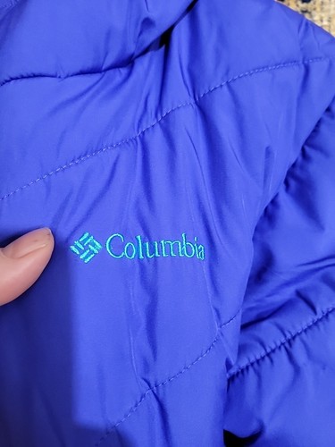 Columbia Purple Insulated Winter Coat Jacket Girls Size XL 18/20 - Picture 2 of 7