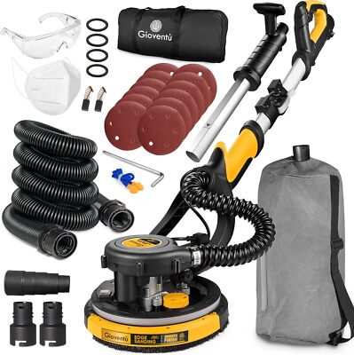 Drywall Sander 900W Commercial Electric Adjustable Variable Speed Sanding Pad