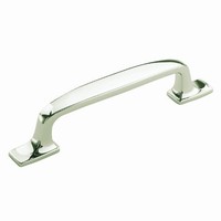Amerock Bp55317pn Highland Ridge Pull, Polished Nickel, 96mm, New, Free Shipping on sale Amerock Bp55317pn Highland Ridge Pull, Polished Nickel, 96mm, New, Free Shipping on sale