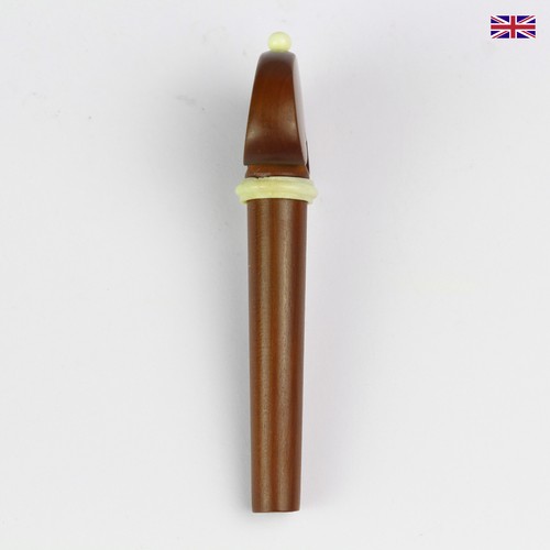 Finest Quality Boxwood Violin Peg Set - Heart Model - White Trim - Picture 3 of 4