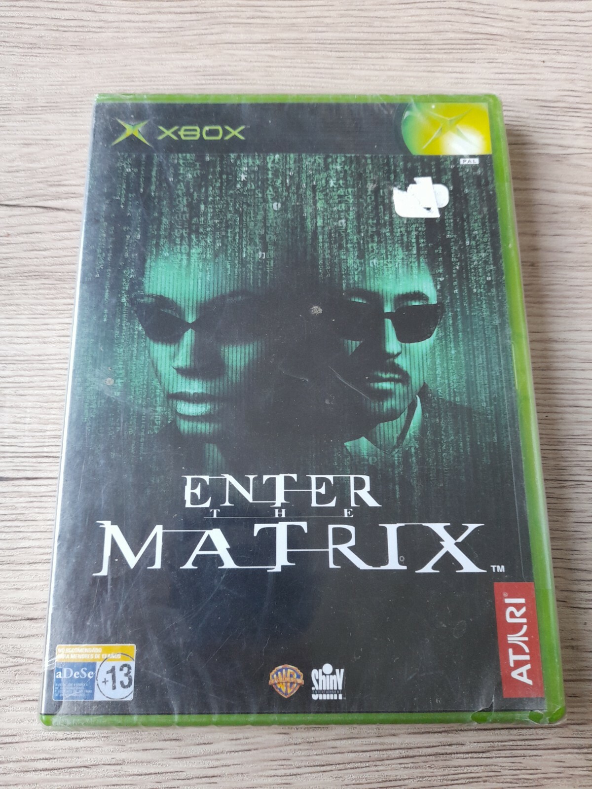 JEU XBOX ENTER THE MATRIX NEUF SOUS BLISTER ( VERSION ESPAGNOLE )