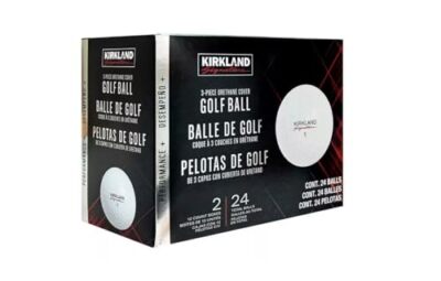 KIRKLAND　カークランド　 ゴルフボール　　　　3PIECE ×12箱 カークランド ゴルフボール バージョン3.0 コストコ 12個