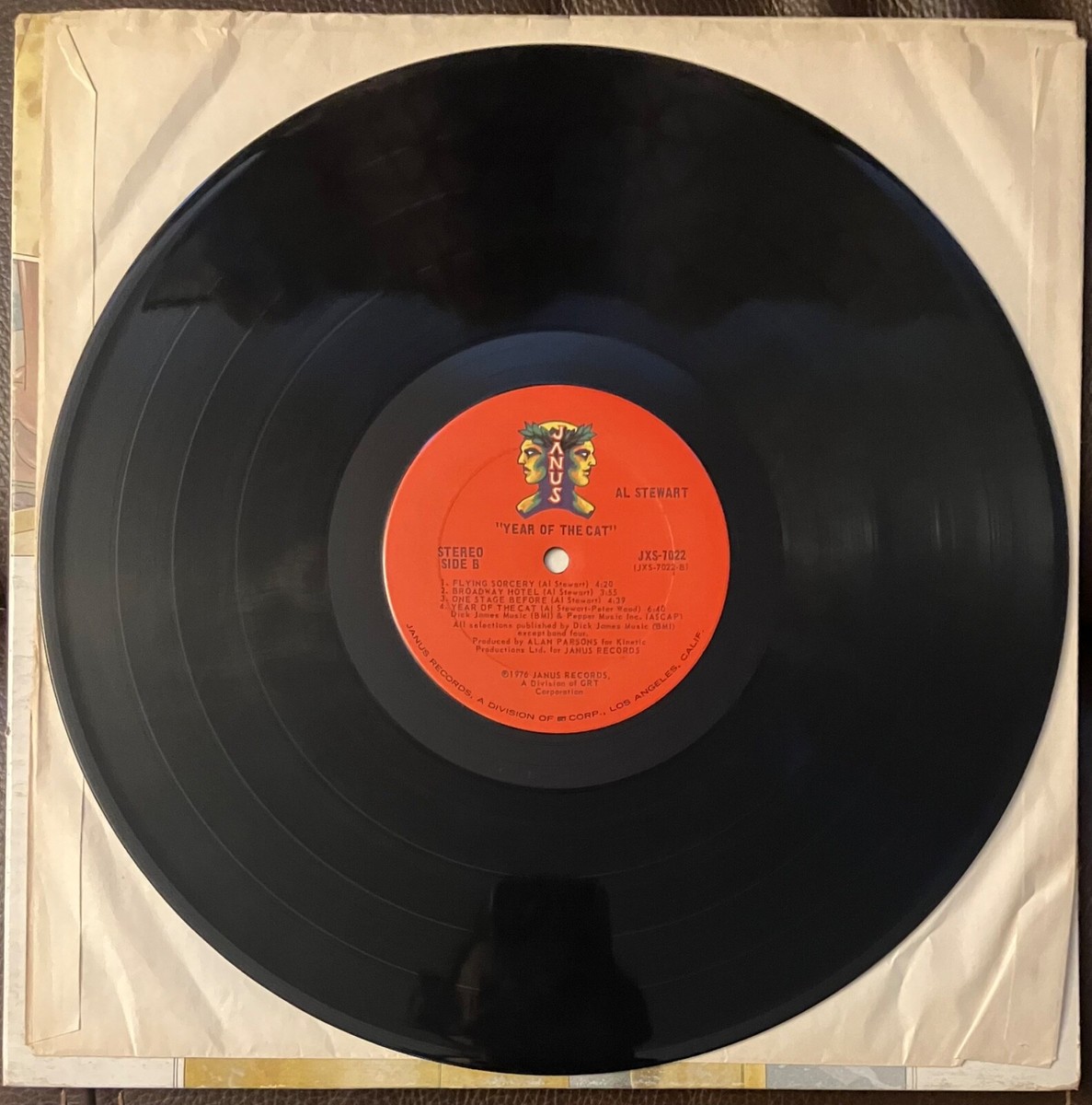 AL STEWART Year Of The Cat Vinyl LP Record (Janus JXS-7022) | eBay