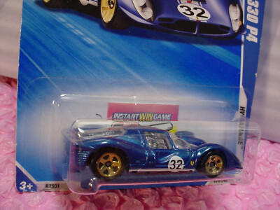 ミニカー Hot Wheels Ferrari 330 P4 Amazon.com: Hot Wheels 2010-076/240 HW Garage 08/10 Ferrari
