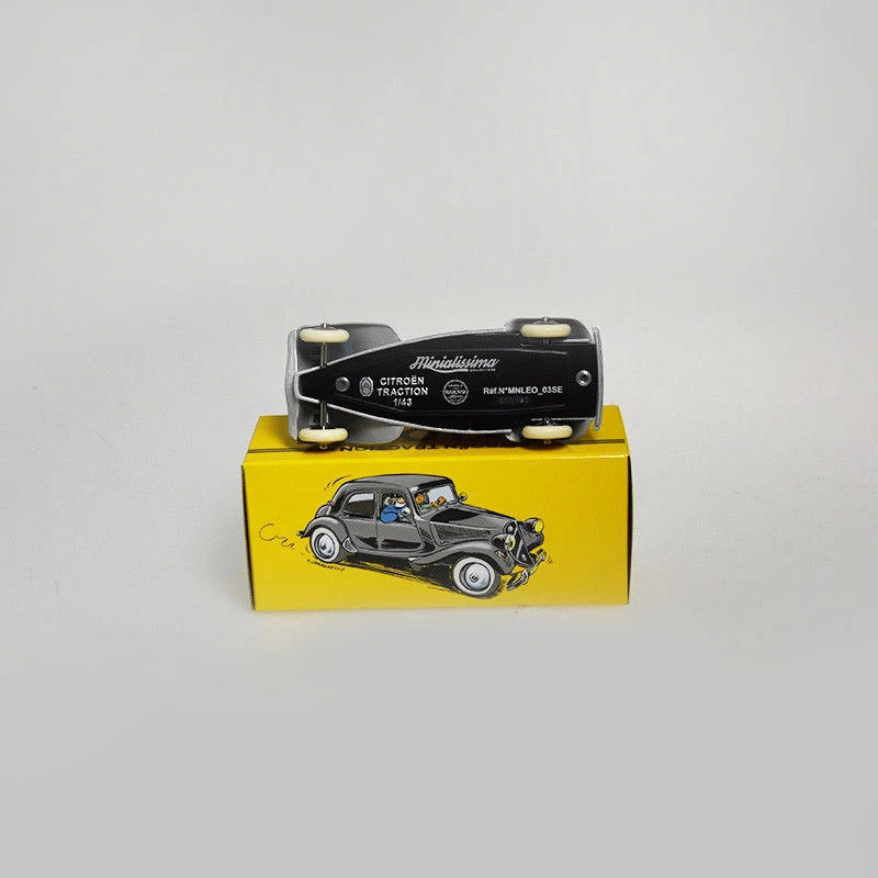 Coffret Citroën Traction Leo Loden by Minialuxe 1/43 Ref MNLEO_03SE - Photo 4/4