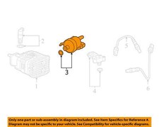 GM OEM 20-26 CT5 Emission System Emission Components-Purge Valve 12678817