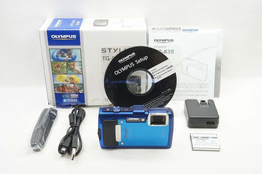 OLYMPUS STYLUS TG-835 Tough 16.0MP Compact Digital Camera OLYMPUS STYLUS TG-835 Tough 16.0MP Compact Digital Camera