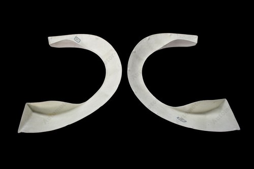 FRP LB-Works-Style Front&Rear Over Fender Flares Kit For 08-17 Dodge Challenger - Picture 5 of 12