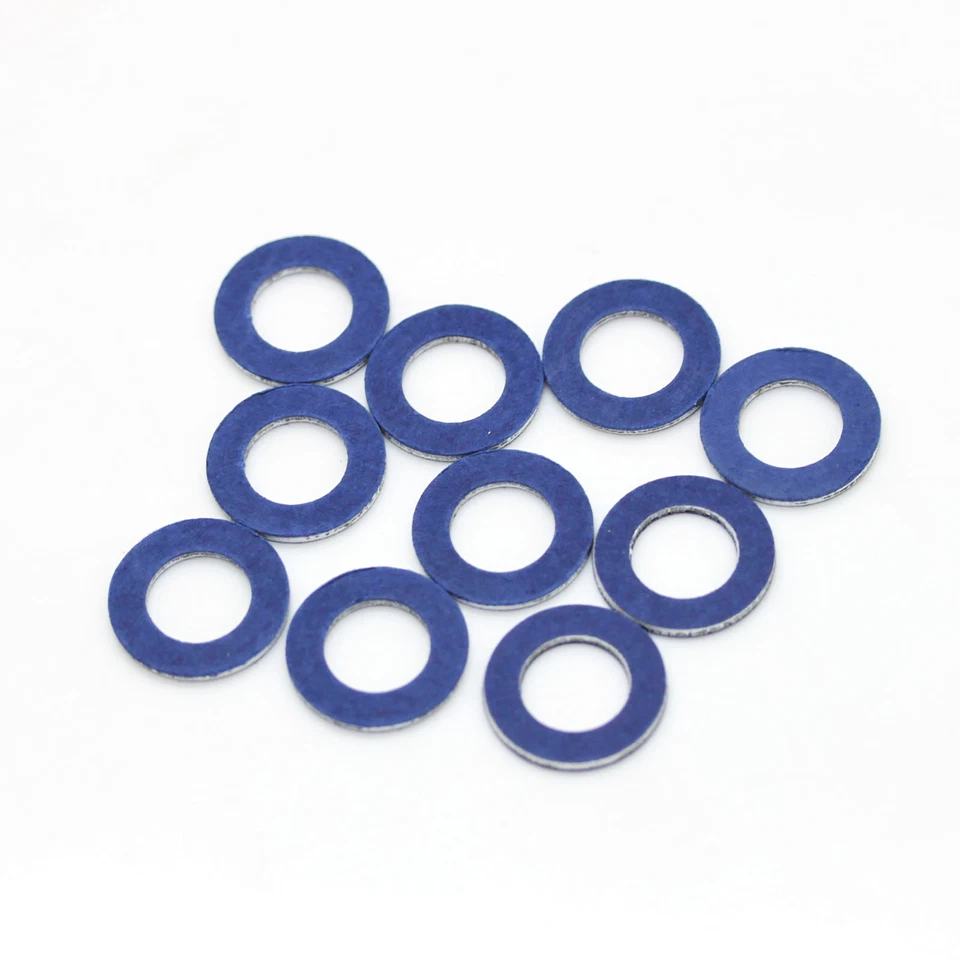 Arandela de aplastamiento de junta de tapón de drenaje de aceite 100X 90430-12031 para Toyota 4Runner 4,0 L V6 Foto 4 de 4