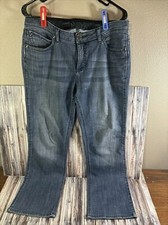 Wrangler Ultimate Riding Q Baby Stretch Bootcut Womens 11/12x30 Western Jeans