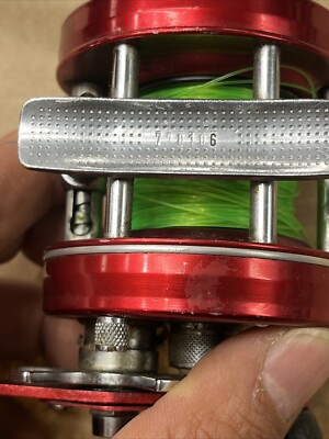 ABU AMBASSADUER 5000Ｂ SIDE CAPＹ1189-314 ABU AMBASSADUER 5000B SIDE CAPY1189-314 Red Abu Garcia