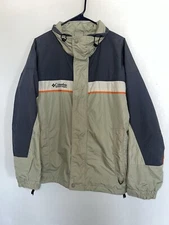 Columbia Bugaboo Jacket Vintage Tan & Grey Made in USA Size M