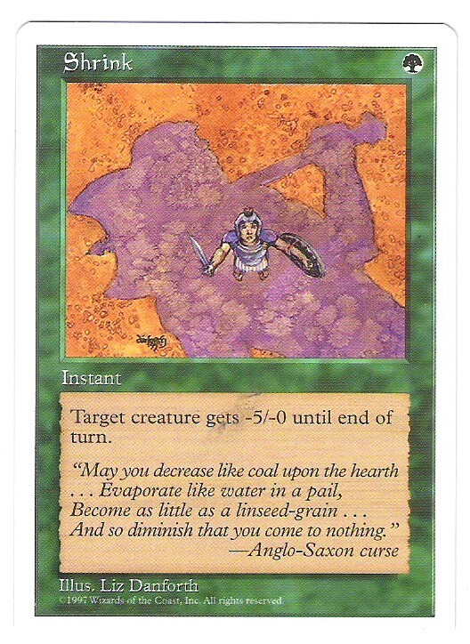 Magic the Gathering Fifth Edition (1997) commons: Choose from drop-down list