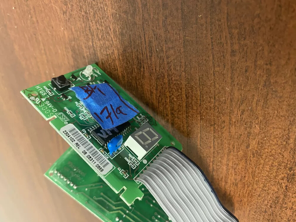 掛軸 104 2303804 WHIRLPOOL REFRIGERATOR CONTROL BOARD AZ41359