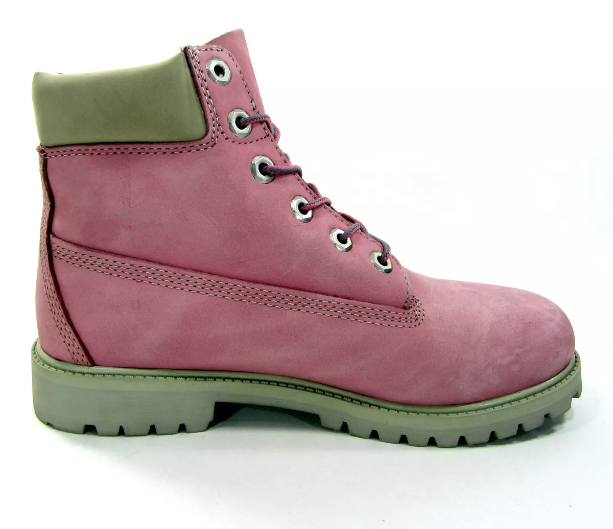 Pink shop timberland shoes
