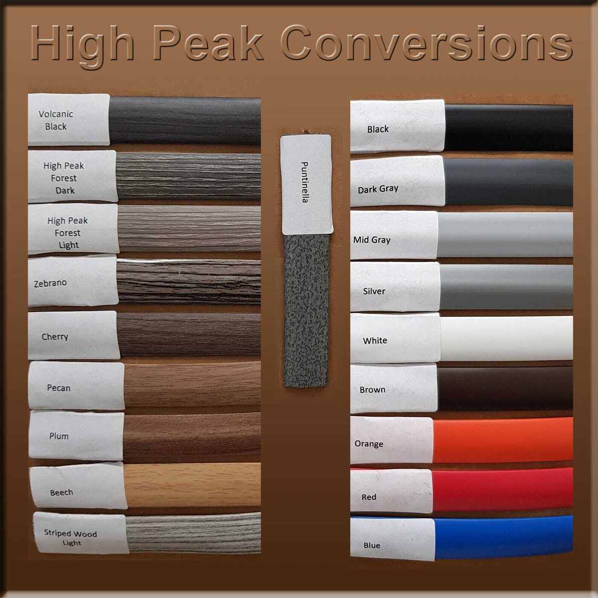 17mm Single Lipped Knock In Edge-15mm -Camper Interiors