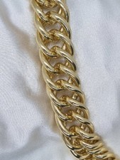vintage (50cm) chunky gold tone chain link necklane jewelry making diy