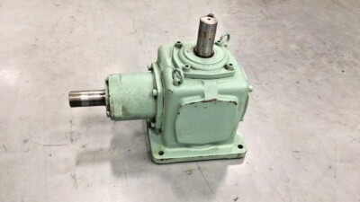 TSUBAKIN Tsubaki ED10M1UOY Used Gear Box 1:1 Ratio Miter J862294010-1