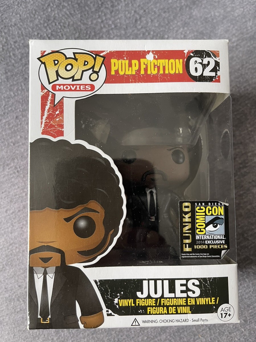 Funko POP Pulp Fiction Jules Winnfield #62 Vinyl Figure Sdcc