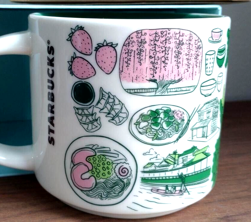 Tochigi Japan Starbucks coffee Mug 14oz Been There Series