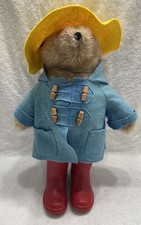Paddington Bear Plush 18  , Eden Toys 1981 Excellent Condition