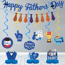 Father's Day Party Decorations Supplies - NO DIY- Father's Day Decorations Set