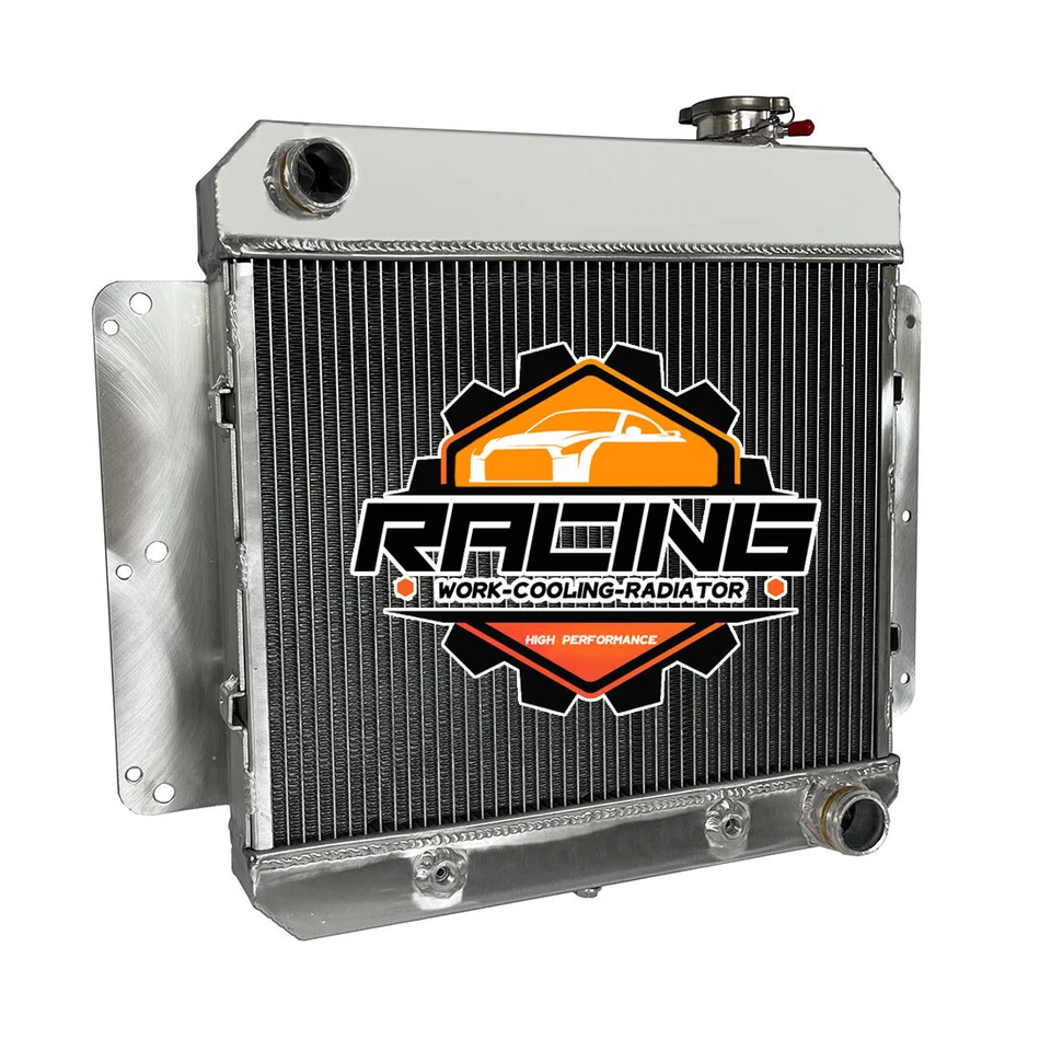 Cooling Radiator For 1962-1967 63 CHEVROLET CHEVY II /NOVA BASE 2.5L 3.2L 4.1L - Image 4 of 4