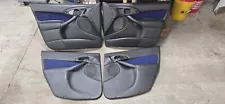 2000-2004 FORD FOCUS Driver Front Door Trim Panel  Blue Svt