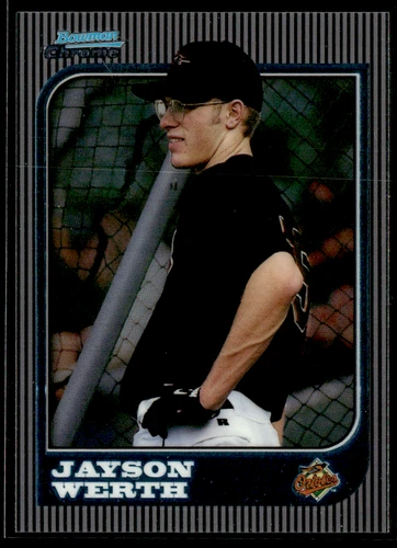1997 Bowman Chrome #293 Jayson Werth RC Orioles Rookie