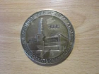 Soviet desk table medal Pripyat LIQUIDATOR Tragedy nuclear power plant