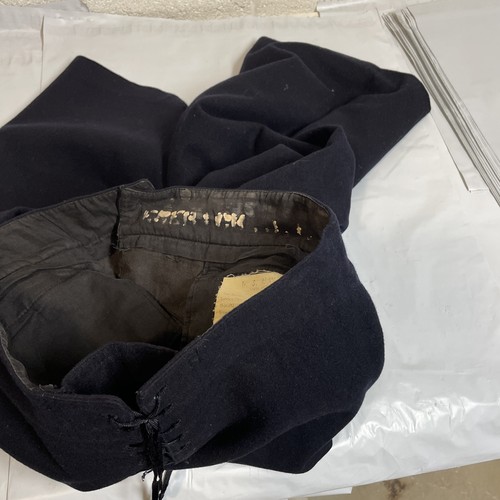 Vietnam USN US Navy Uniform Dress Pants 13 Button Blue Wool Donald Duck 28x27 - Picture 24 of 24