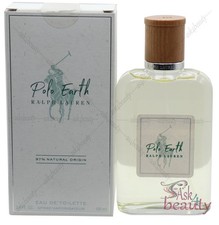 Polo Earth By Ralph Lauren 3.4/3.3 oz/100 ml Edt Spray For Men New In Box