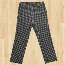 Studio 253 25" Pantalones Tobilleros Negra Blanca Mujer Talla Grande/30" 