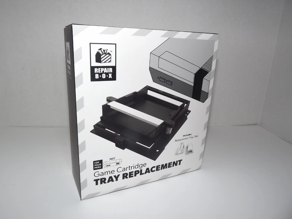 Tested OEM Nintendo NES 72 Pin Connector & New Game Cart Holder Replacement Part - Image 4 of 4