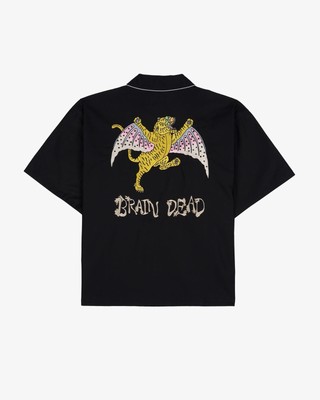 Brain Dead Flying Tiger Western Shirt size XL 
