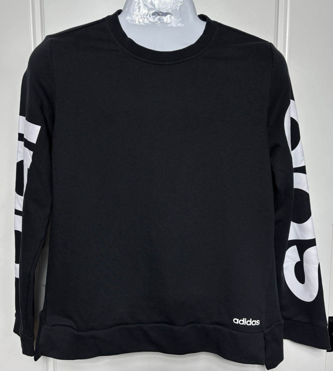 Adidas Essentials Climalite Crew Neck Sweatshirt … - image 2