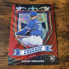 2021 Panini Chronicles - Crusade Kohei Arihara #20 Ruby Wave /199 (RC)