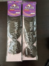 AFREEZM Kanekalon Jumbo Braiding Hair 4 Synthetic NWT 2 for the price of 1