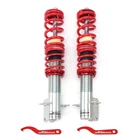 Pair Front Coilovers Lowering Suspenion Kit For VW Golf Rabbit MK1 Jetta MK1