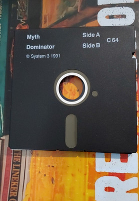 Myth / Dominator (System 3 1991)  Commodore C 64 (Disk) works 8-bit classic