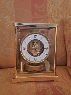 Jaeger LeCoultre Atmos Uhr Caliber 526-5, Vergoldet, Swiss Made Seriennr. 324141