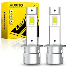 2x H1 Led Headlight Bulb Conversion Kit High Low Beam Super Bright 6500k White