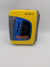 Sony Sports Walkman WM-FS191 AM/FM Radio Cassete Player Tested Working