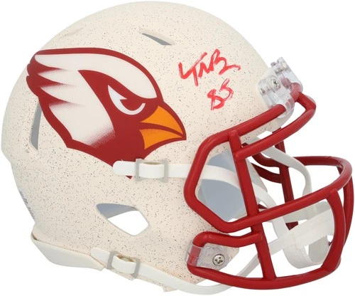 Trey McBride Arizona Cardinals Signed Riddell 2025 Rivalry Speed Mini Helmet
