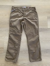 Men  s Ariat CAT2 Straight Leg FR Pant 34x30 Flame Resistant CORDURA Khaki Brown