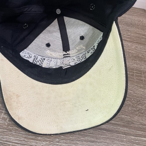 Pittsburgh Penguins NHL Reebok Face Off Headwear Black Logo on Strap Back - Picture 6 of 8