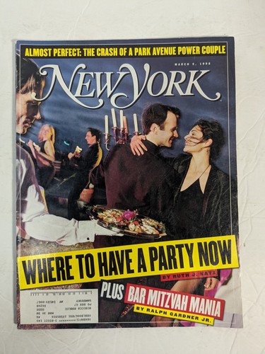 New York Magazine Match 9 1998 Where To Have A Party In NY - Picture 1 of 4